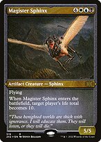 Magister Sphinx - Double Masters 2022 - Etched Foil