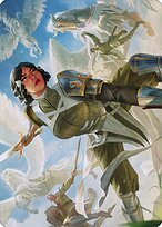 Resolute Reinforcements - Dominaria United Art Series - Borderless