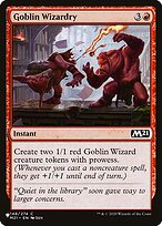 Goblin Wizardry - The List