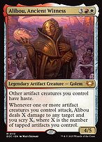 Alibou, Ancient Witness - Edge of Eternities Commander