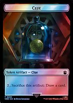 Clue - Doctor Who Tokens - Surge Foil