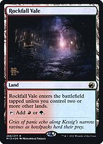 Rockfall Vale - Innistrad: Midnight Hunt Promos