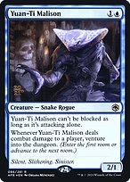 Yuan-Ti Malison - Adventures in the Forgotten Realms Promos