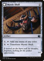 Mystic Skull // Mystic Monstrosity - Innistrad: Midnight Hunt