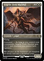 Angelic Field Marshal - Commander Masters - Etched Foil