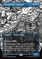 Sakashima's Student - Secret Lair Drop - Borderless