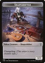 Shapeshifter - Commander Legends: Battle for Baldur's Gate Tokens