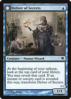 Delver of Secrets // Insectile Aberration - Innistrad