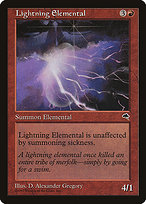 Lightning Elemental - Tempest