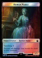 Human Noble - Doctor Who Tokens - Surge Foil