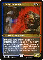 Dack's Duplicate - Double Masters 2022 - Etched Foil