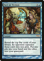 Fact or Fiction - Friday Night Magic 2005 - Promo Foil