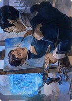 Parnesse, the Subtle Brush - New Capenna Art Series - Borderless