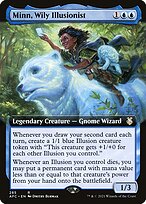 Minn, Wily Illusionist - Forgotten Realms Commander