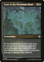 Feast of the Victorious Dead - March of the Machine: The Aftermath - Etched Foil