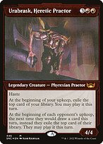 Urabrask, Heretic Praetor - Streets of New Capenna - Etched Foil