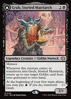 Grub, Storied Matriarch // Grub, Notorious Auntie - Lorwyn Eclipsed Promos