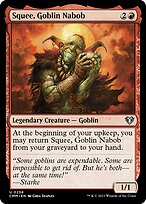 Squee, Goblin Nabob - Commander Masters