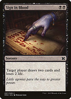 Sign in Blood - Modern Masters 2015