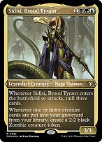 Sidisi, Brood Tyrant - Commander Masters - Etched Foil