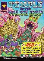 Temple of the False God - Secret Lair Countdown - Borderless