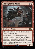 Raging Battle Mouse - Wilds of Eldraine Promos