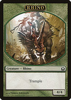 Rhino - Return to Ravnica Tokens