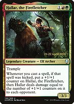 Hallar, the Firefletcher - Dominaria Promos