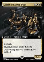 Order of Sacred Dusk - The Lost Caverns of Ixalan Commander - Extended Art