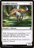 Steadfast Unicorn - Commander Legends: Battle for Baldur's Gate