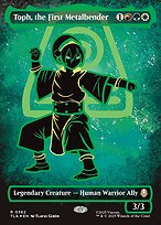 Toph, the First Metalbender - Avatar: The Last Airbender - Neon Ink, Borderless