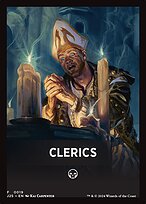 Clerics - Foundations Jumpstart Front Cards