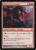 Moltensteel Dragon - New Phyrexia