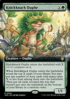 Knickknack Ouphe - Wilds of Eldraine Commander