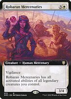Robaran Mercenaries - Dominaria United Commander - Extended Art