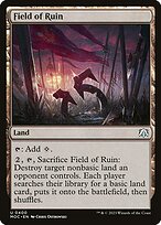 Field of Ruin - March of the Machine Commander