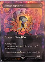 Changeling Outcast - Secret Lair Drop - Borderless