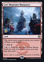 Cori Mountain Monastery - Tarkir: Dragonstorm Promos
