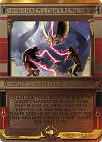 Chain Lightning - Amonkhet Invocations - Promo Foil