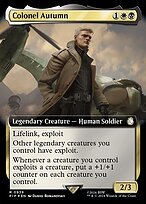 Colonel Autumn - Fallout - Surge Foil