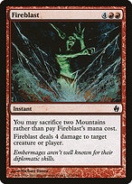 Fireblast - Premium Deck Series: Fire and Lightning - Promo Foil