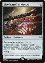 Bloodforged Battle-Axe - March of the Machine Commander