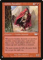 Goblin Assassin - The List