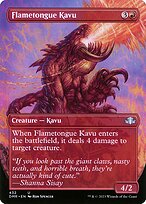 Flametongue Kavu - Dominaria Remastered