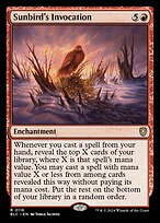 Sunbird's Invocation - Bloomburrow Commander