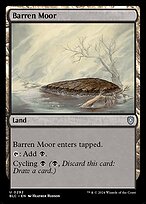 Barren Moor - Bloomburrow Commander