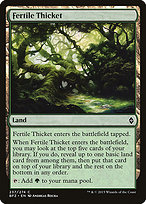 Fertile Thicket - Battle for Zendikar