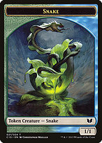 Snake - Commander 2015 Tokens