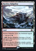 Restless Ridgeline - The Lost Caverns of Ixalan Promos