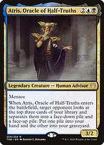 Atris, Oracle of Half-Truths - Theros Beyond Death Promos